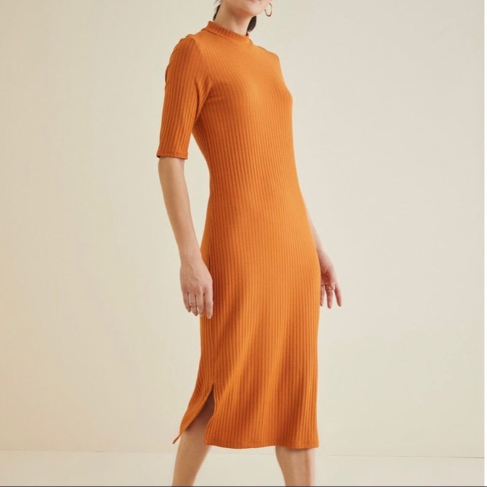 Amour Vert Massey Midi Dress in Ginger Spice